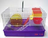 Brand New 2 Level Hamster Rodent Gerbil Rat Mouse Cage-H810-Purple