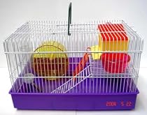 Brand New 2 Level Hamster Rodent Gerbil Rat Mouse Cage-H810-Purple