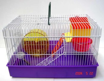 Brand New 2 Level Hamster Rodent Gerbil Rat Mouse Cage H810 Purple