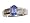 1.04 cts Genuine Round Diamonds and Oval Tanzanite Ring in 14k White Gold Size 4