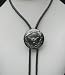 bulldog45  - The Long Horn Black Iron Brushed Silver Braided