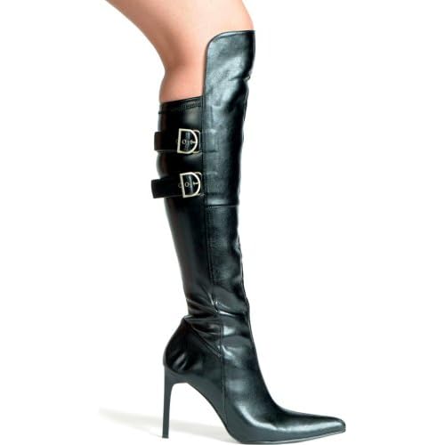 434-Bach 4 inch stiletto heel knee high boot.