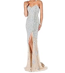 Sexy Sweetheart Crystal Cocktail Mermaid Evening Dress/Prom Dress/Wedding Party Dress 