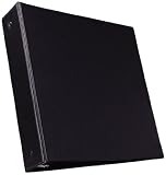 Avery Economy Binder with 2 Inch Round Ring, Black, One Binder (3501)
