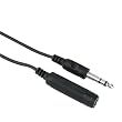 Hama - Audio Extension Cable 6.3 mm Male Stereo - 6.3 mm Female Stereo, 5 m, 6.3 mm, 6.3 mm