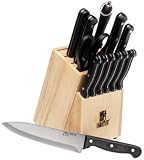 Sabatier Precision 14-Piece Stainless-Steel Knife Block Set
