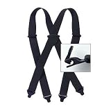 Chisco Black Sport Suspenders