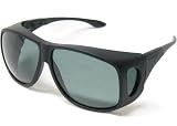 Cocoons Live Eyewear Sunglasses Aviator (Extra Large) Black Frame with Polarized Gray Lenses... by 
