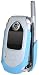 Body Glove Traction Case for Motorola V710 - Light Blue/Silver