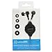 Lenmar AIHPRK Ultra Compact Retractable Earbud Headphones - Black