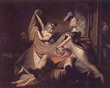 Falstaff in the Washbasket, Art Poster by John Henry Fuseli, size 28