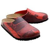 Birkenstock Provence Jeans Red by Birkenstock