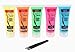 Tulip 29376 Soft Neon Fabric Paint, 5-Pack