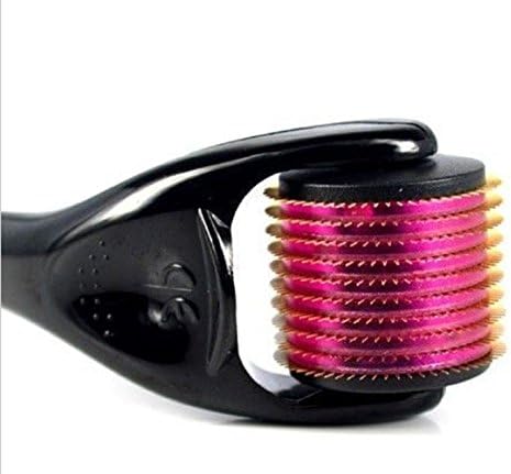 1 Pcs Roller-540 Needles 0.25 mm Needle Length-best Facial Skin Care Needle Roller for Body and Face-ultimate Therapy for Reduction Titanium Micro Acne Scars Derma Skin Roller Stretch Mark