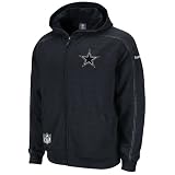 Reebok Dallas Cowboys Big & Tall Sideline Static Storm Hooded Sweatshirt