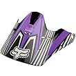 Fox Racing Race Visor Men's V1 Motocross Motorcycle Helmet Accessories w/ Free B&F Heart Sticker - Purple
