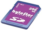 ByteStor MLC 256MB SD (Secure Digital) Card Speicherkarte