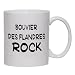 Bouvier Des Flandres Rock Mug for Coffee / Hot Beverage (choice of sizes and colors)