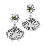 Sterling & Peridot Vintage Style Earrings 41AZHSW2XXL. SL160 Sterling & Peridot Vintage Style Earrings