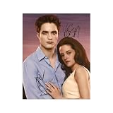 In Person Robert Pattinson Kristen Stewart Signed Breaking Dawn Photo
