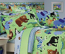 Wild Animals Full Bedding Set by Olive Kids 41AZMFF2AML Wild Animals Full Bedding Set by Olive Kids