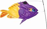 Swimming Basslet Fish Outdoor Lawn Decoration