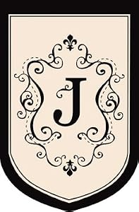 Monogram Estate Size Flag - J