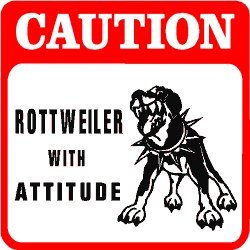 Sign Rottweiler