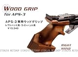 APS-3専用ウッドグリップ　ライトハンド用の画像