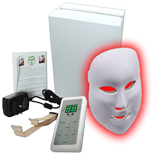 Carer 3 Color LED Mask Photon Light Skin Rejuvenation Therapy Facial Mask Photon Photodynamics PDT Beauty Facial Peels Machine Daily Skin Care Home