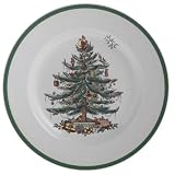 SpodeChristmasTreeDinnerPlate