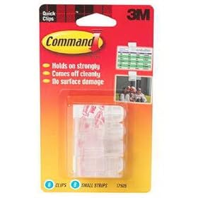 Click here to buy 3M Command 17505 Photo Clips by 3M COMPANY.