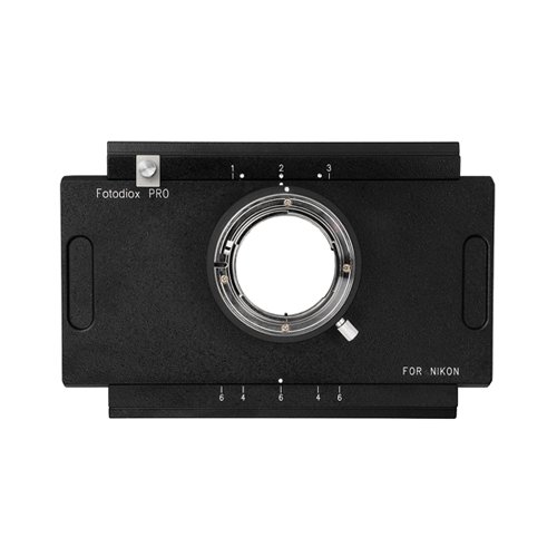Fotodiox Pro Lens Mount Adapter, 4x5 Field Camera to Nikon Camera Adapter, fits Cambo, Linhof, Calumet, Horseman, Omega, Toyo, Kodak with graflok back on Digital Nikon Bodies, i.e., Nikon D100, D200, D300, D300s, D700, D1, D2, D3, D3s, D3x, D40, D50, D60