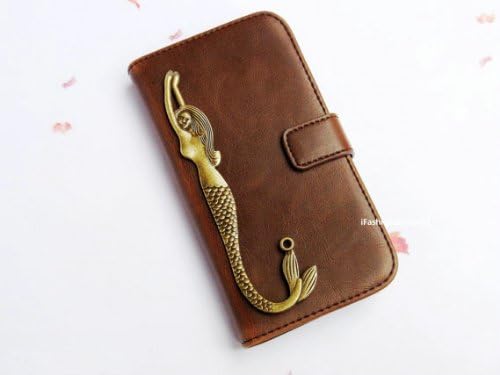 Shapotkina Punk Style Apple Iphone 5C case - Apple Iphone 5C Wallet - mermaid phone 5C case - zipper wallet leather - Apple Iphone 5C case cover+Westlinke Logo Stylus+Westlinke LOGO Stylus