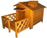 Merry Pet The Mini Mansion Wood Pet House, Medium