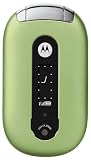 Motorola PEBL U6 Unlocked Cell Phone with Camera, Bluetooth--International Version with No Warranty (Celery Green)