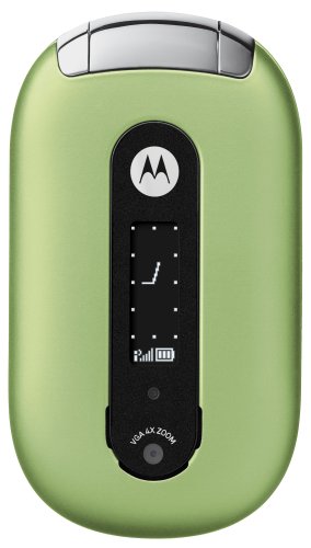 Motorola PEBL U6 Unlocked Cell Phone with Video Player/Recorder--International Version with No Warranty (Celery Green)