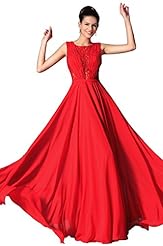 Full Length 2014 Chiffon/Velvet Sleeveless Prom Dress 