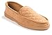 J. Fiallo Mens Quilted Suede, Soft Terry Cotton Lining, Closed Back Moc Slippers In Classy Colors