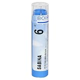 Review Boiron  / Boiron Homeopathic Medicine Sabina, 6C Pellets, 80-Count Tubes (Pack of 5)