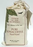 Wings of the Morning Kona whole bean med. Dark Coffee 12 oz