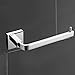 Bathroom Hardware Set Solid Brass Chrome Finish 4 Pcs Bathroom Accessories Combo Towel Bar Towel Rack Toilet Paper Holder and Robe Hook