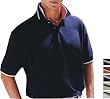 Izod - Two - color Tipped Pique Sport Shirt (13Z0042)
