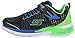 Skechers Kids Erupters II Lava Arc Light Up Sneaker (Toddler), Black/Blue/Lime, 10 M US Toddler