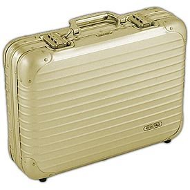 Rimowa Topas Aluminum Attache Case - Gold - Gold