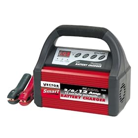 Vector VEC1088A Smart Battery Charger (2/6/12 Amp)
