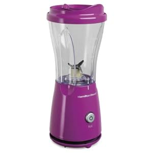 Hamilton Beach 51106T Personal Blender with Travel Lid Purple