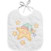 Janlynn Sleepy Star Bib Stmpd X-Stitch Kit