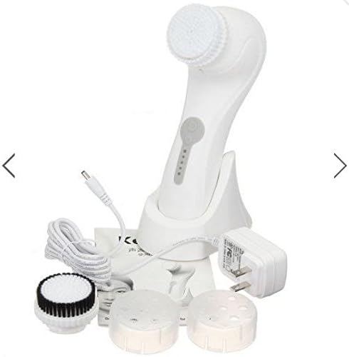 2 in 1 Electronic Rotating Deep Facial Cleaner Brushes Exfoliating Cleasing Massage by STMarket
