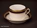 RICHARD GINORI REGAL BLACK CUPS &amp; SAUCERS
